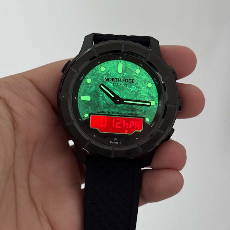 North Edge Tharsis Men Outdoor - Altimeter Compass Watch 评论和价格