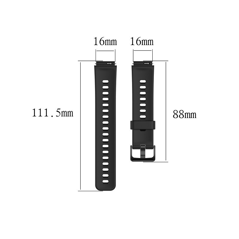 16mm Watch Strap for Huawei Ba - Timex Watches Smartwatch 评论和价格