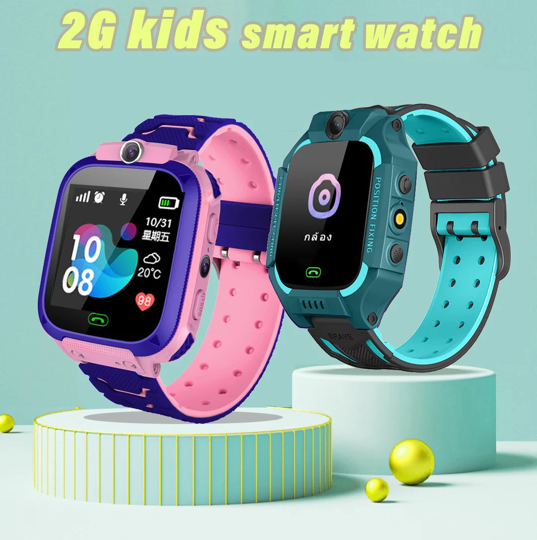 Q12 Kids Smart Watch 2G SOS Ca - Smartwatch Watches For Girls 评论和价格