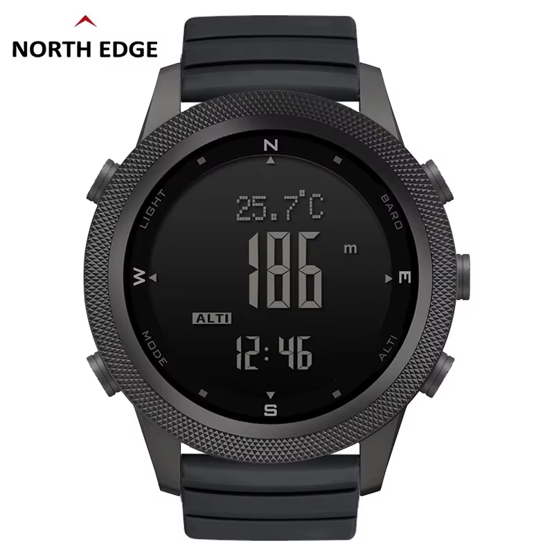 NORTH EDGE APACHE-46 Men Digit - Altimeter Compass Watch 评论和价格