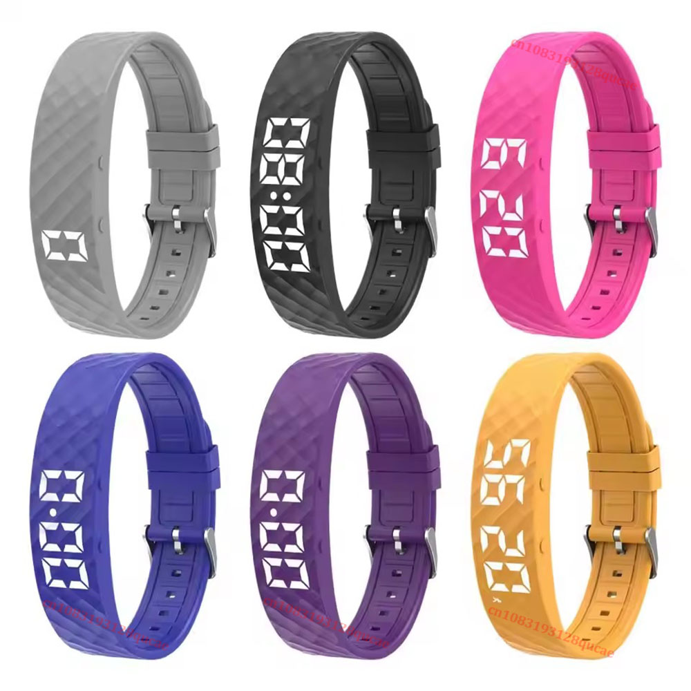 Vibrating Alarm Clock Watch He - Smartwatch Watches Price 评论和价格