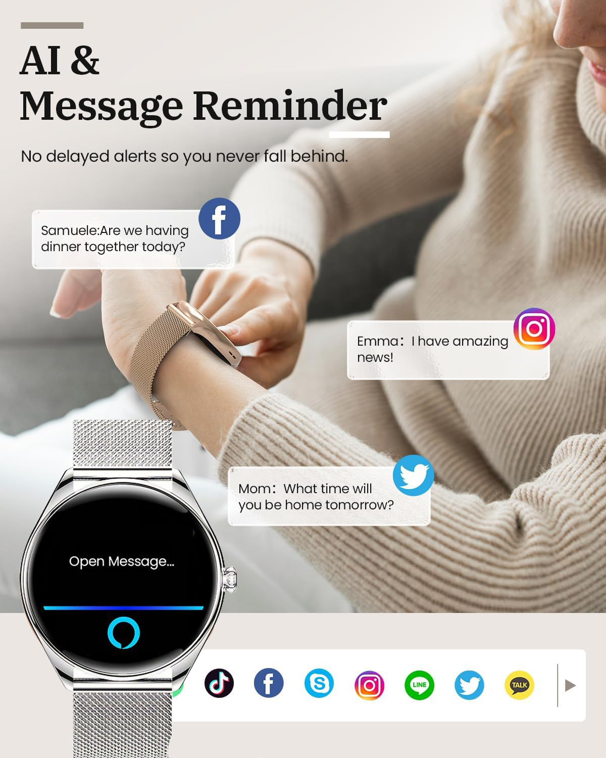 2026 Original For Women Ultra  - Watches Ladies Smartwatch 评论和价格