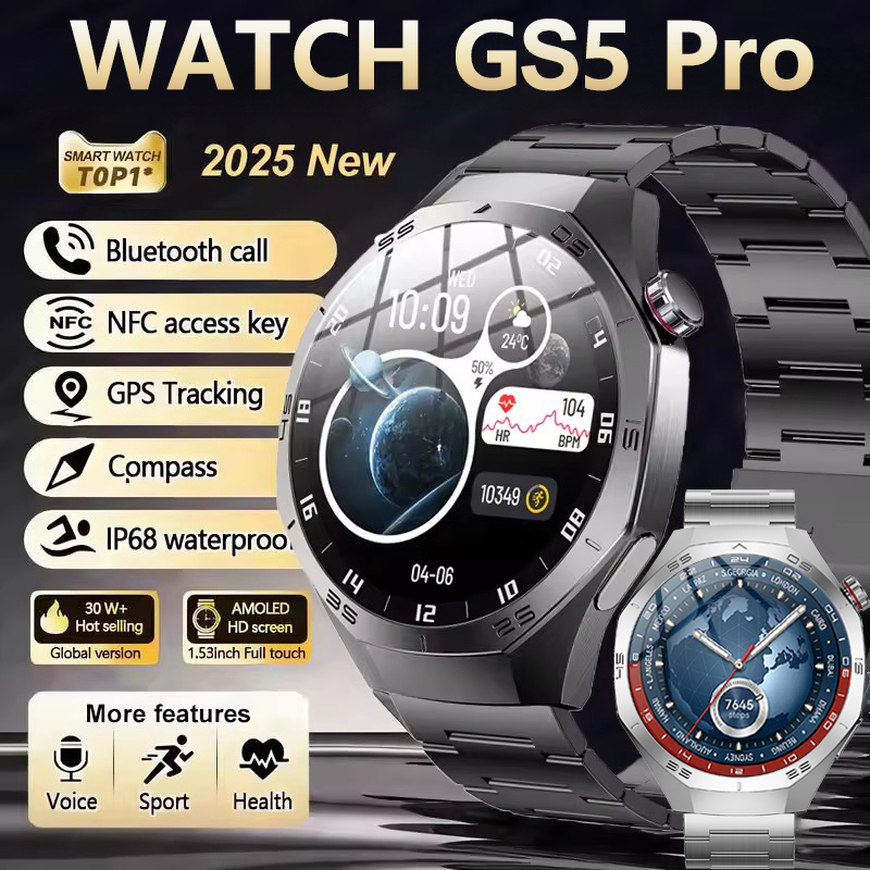 Original GS5 Pro GPS Sports IP - Smartwatch Watches For Women With Gps 评论和价格