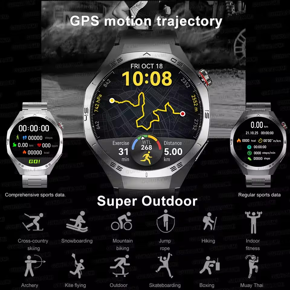 Original GS5 Pro GPS Sports IP - Smartwatch Watches For Women With Gps 评论和价格