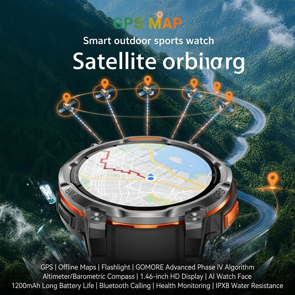 New All-Terrain Offline Map GP - Watch Vs Smartwatch 评论和价格